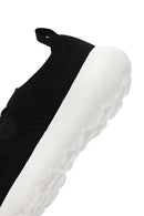 Derimod Zero Women's Black Lace-Up Thick Soled Sneaker | Derimod