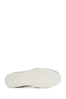 Women's Beige Suede Leather Comfort Loafer | Derimod