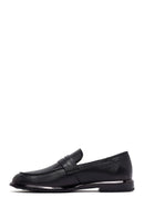 Erkek Siyah Deri Casual Loafer | Derimod