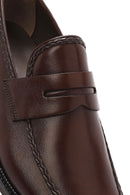 Men's Brown Leather Classic Loafer | Derimod