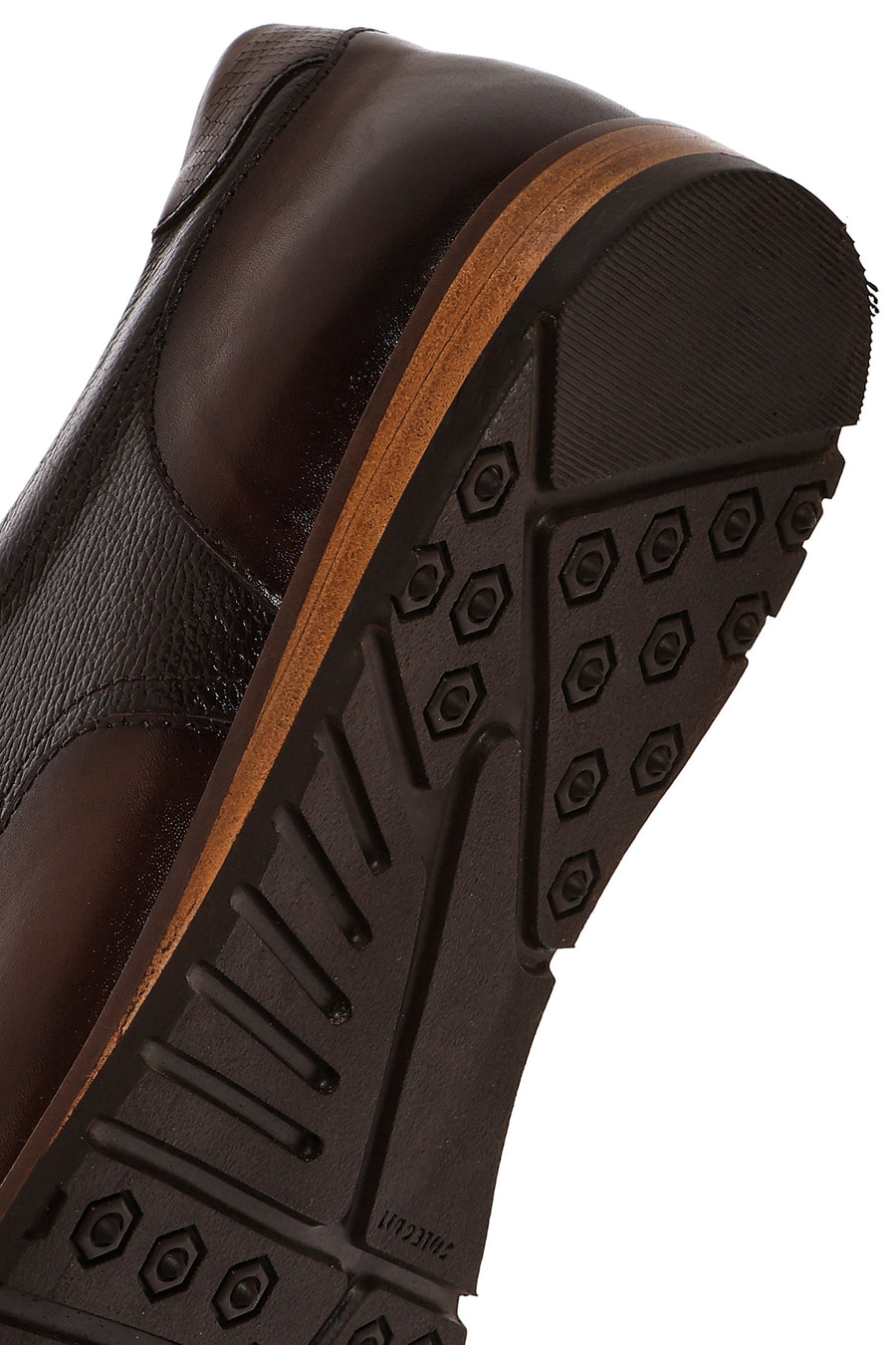 Men's Brown Lace-up Leather Casual Shoes