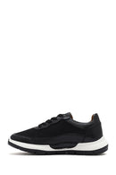 Men's Black Lace-up Leather Sneaker | Derimod