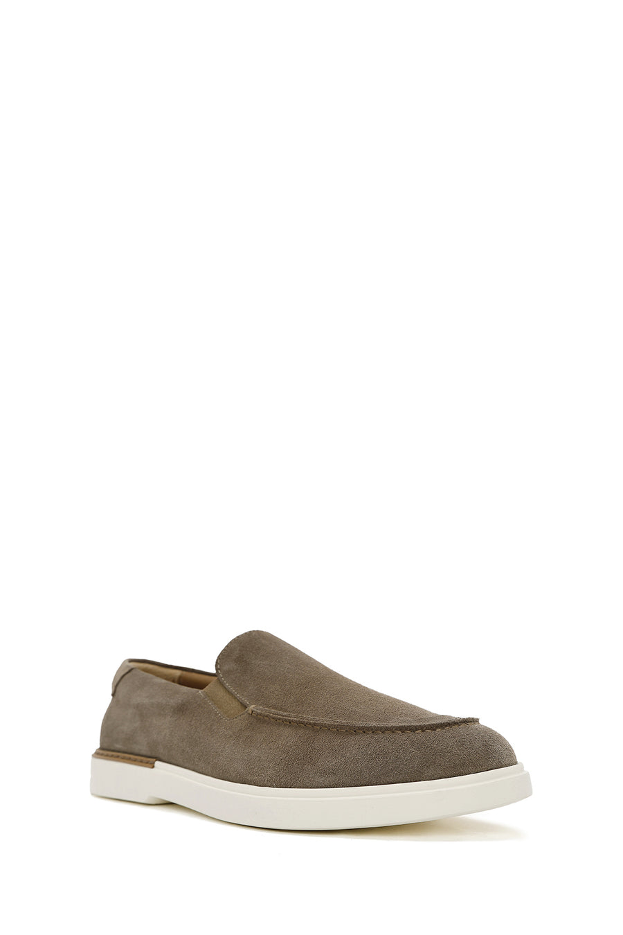 Erkek Bej Süet Deri Casual Loafer