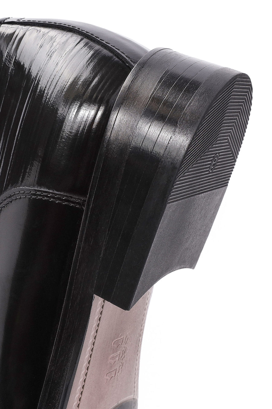 Men's Black Laced Leather Classic Shoes