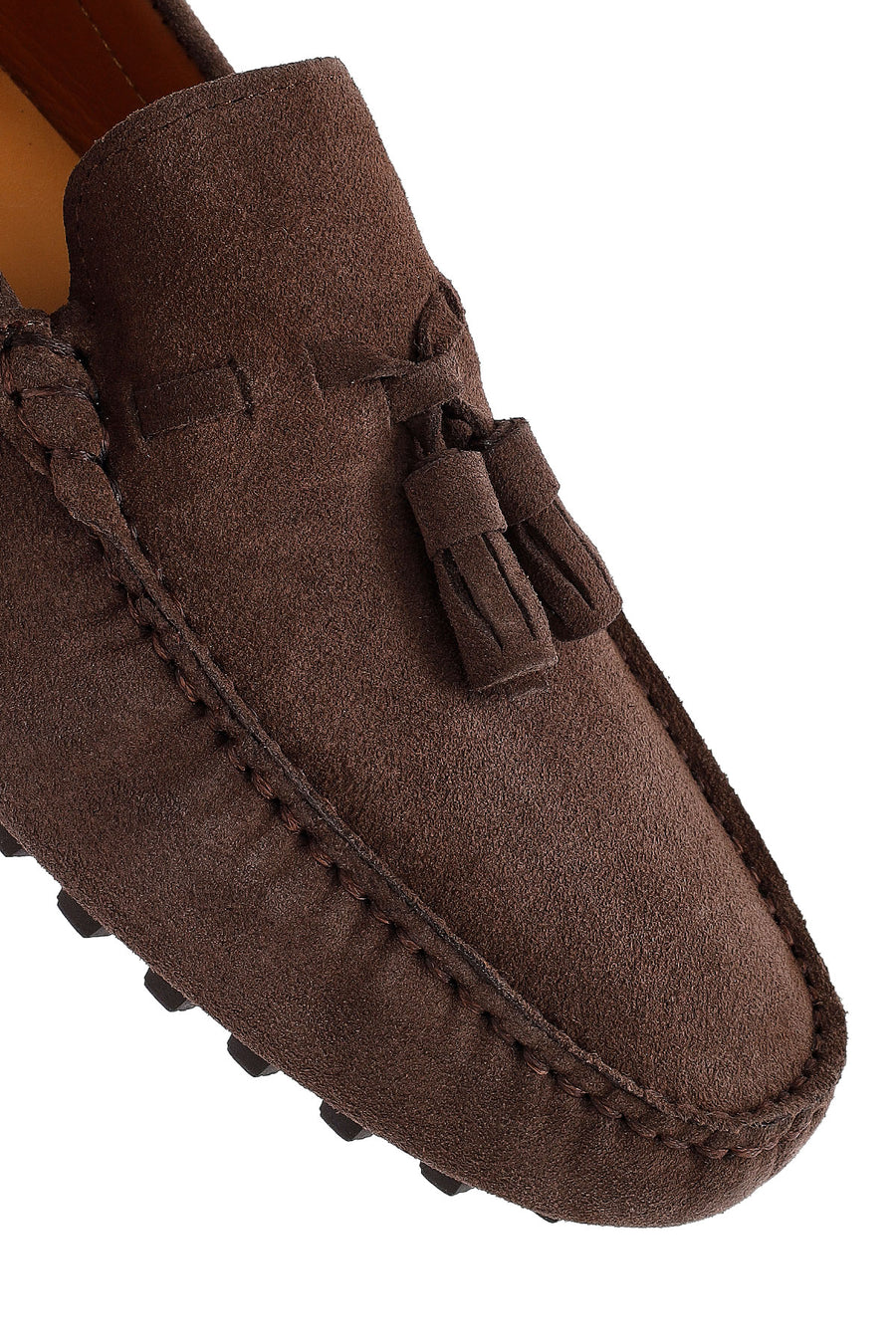Men's Mink Tassel Suede Leather Loafer