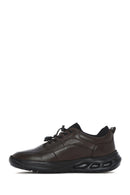 Men's Brown Lace-Up Thick Soled Leather Casual Shoes | Derimod