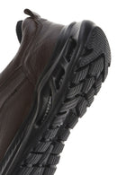 Men's Brown Lace-Up Thick Soled Leather Casual Shoes | Derimod