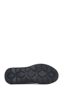 Men's Grey Thick Sole Nubuck Leather Comfort Loafers | Derimod