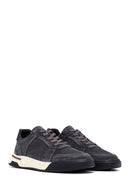 
Men's Grey Lace-Up Suede Leather Sneaker
 | Derimod