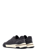 
Men's Grey Lace-Up Suede Leather Sneaker
 | Derimod