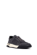 
Men's Grey Lace-Up Suede Leather Sneaker
 | Derimod