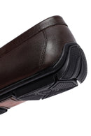 Men's Brown Leather Casual Loafer | Derimod