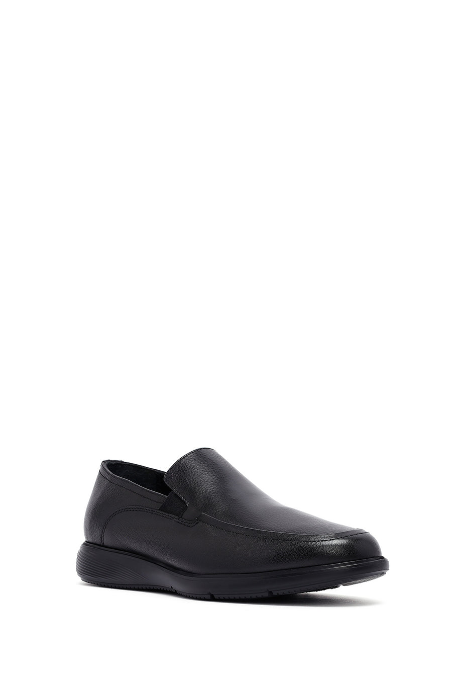 
Men's Black Leather Loafer
