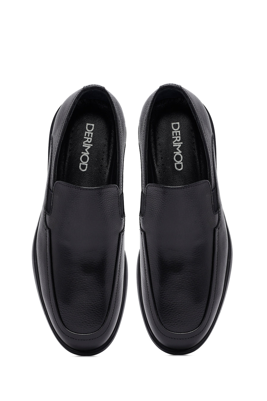 
Men's Black Leather Loafer
