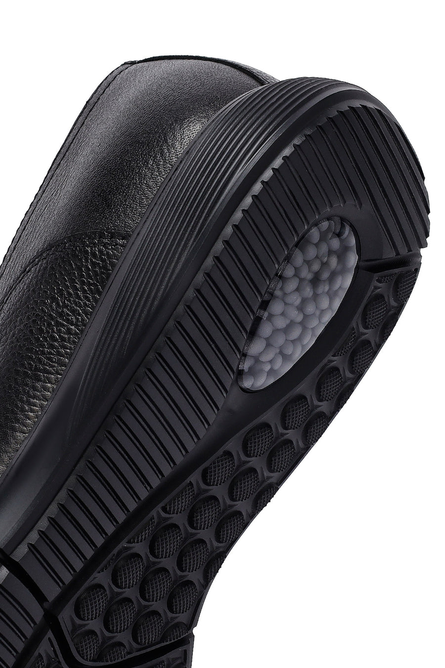 
Men's Black Leather Loafer
