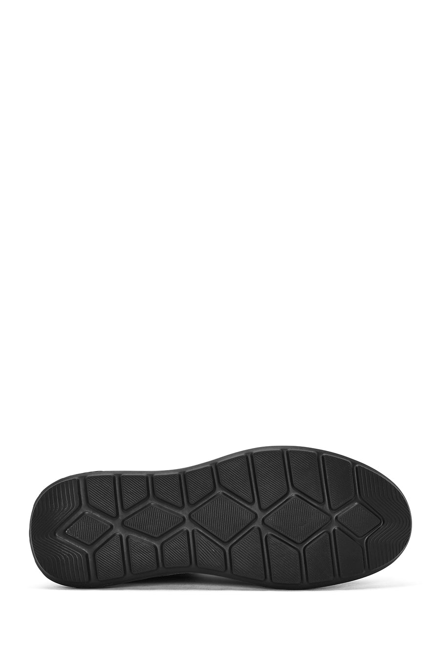 Men's Black Lace-Up Nubuck Leather Comfort Shoes