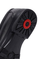 Men's Black Leather Comfort Loafer | Derimod