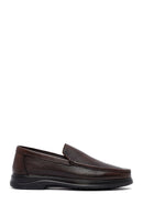 Men's Brown Leather Comfort Loafer | Derimod