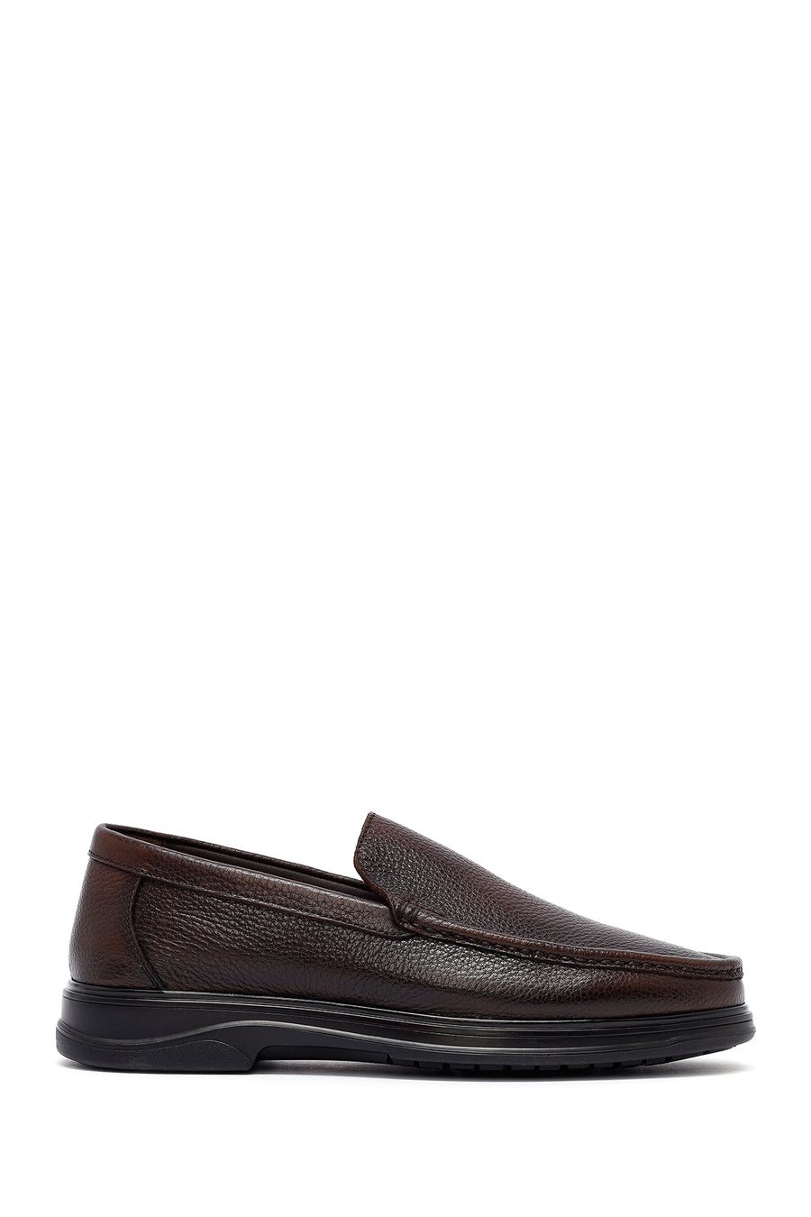 Men's Brown Leather Comfort Loafer 25SFD6763FT | Derimod