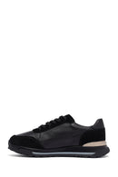 Men's Black Lace Up Leather Sneakers | Derimod