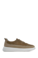 
Men's Mink Lace-Up Thick Sole Leather Sneaker
 | Derimod