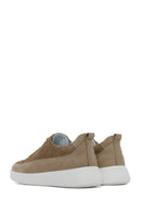 
Men's Mink Lace-Up Thick Sole Leather Sneaker
 | Derimod