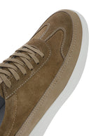 
Men's Mink Lace-Up Thick Sole Leather Sneaker
 | Derimod
