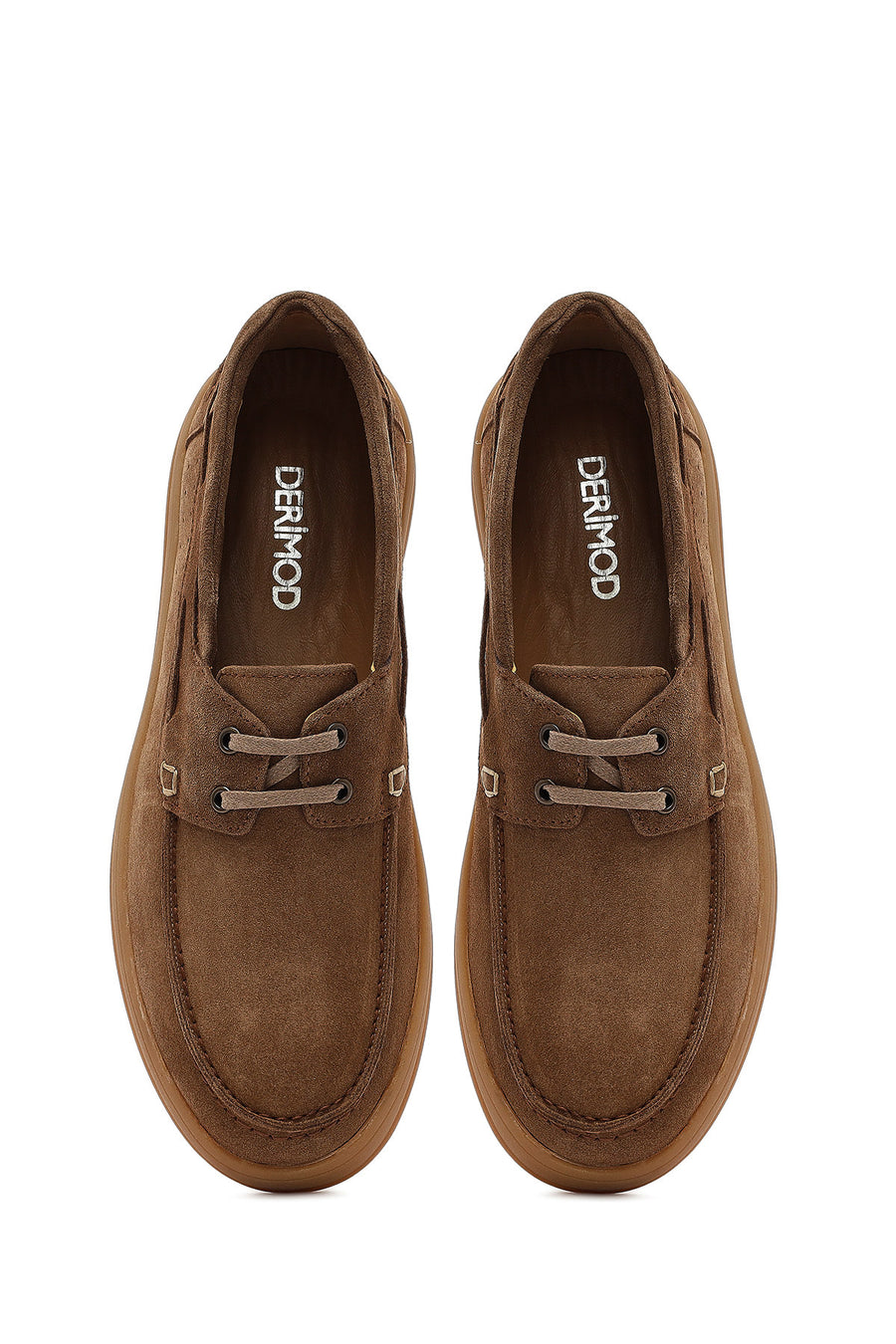 Men's Mink Lace-Up Suede Leather Casual Shoes