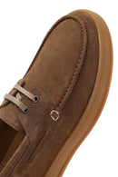 Men's Mink Lace-Up Suede Leather Casual Shoes | Derimod