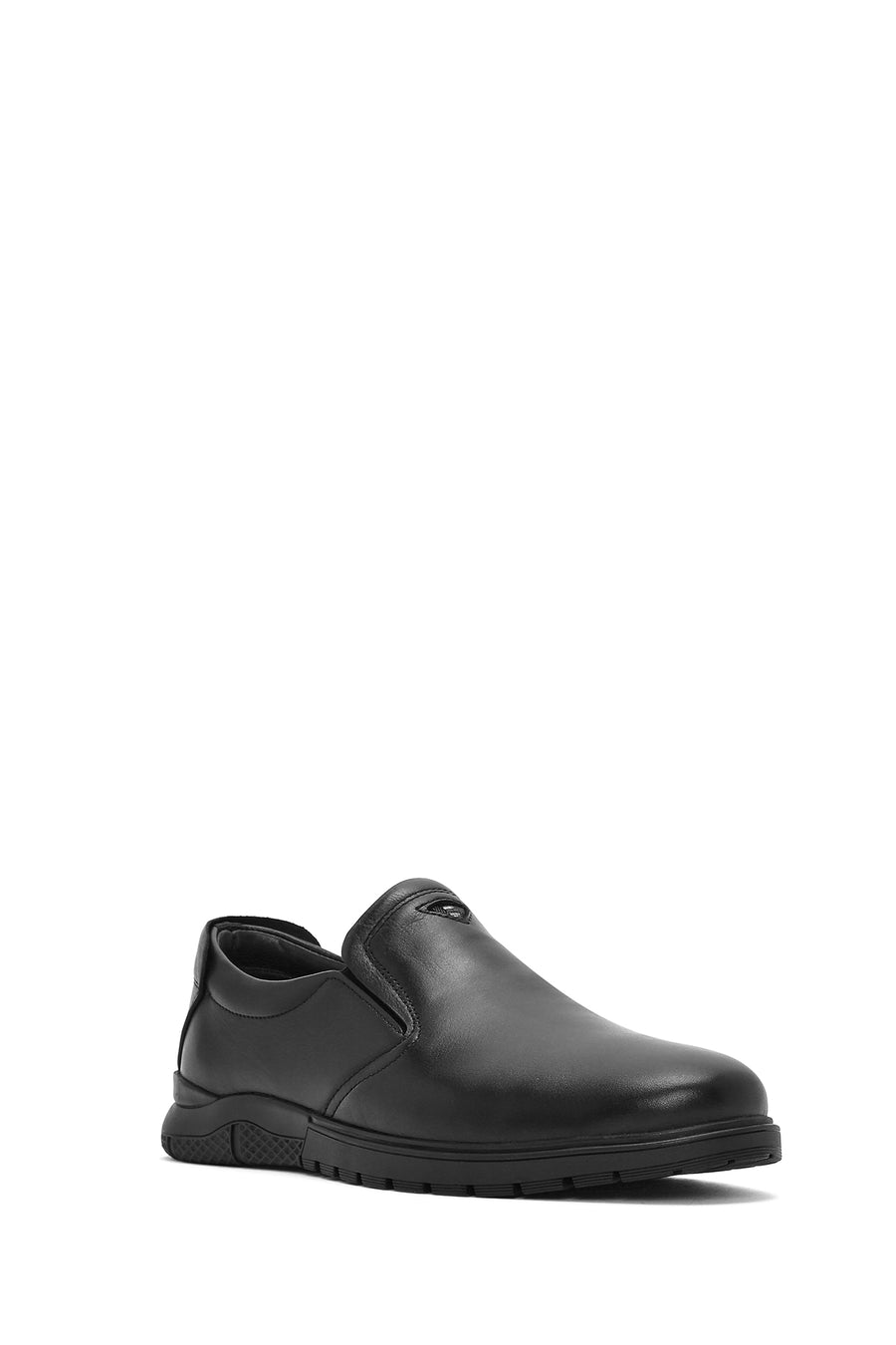 Derimod Fly Men's Black Leather Casual Loafer