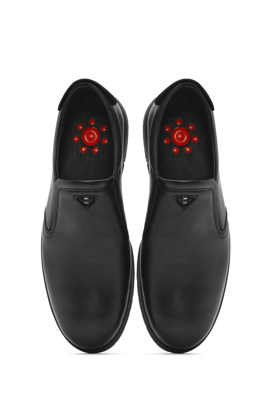 Derimod Fly Men's Black Leather Casual Loafer