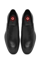 Men's Black Leather Classic Loafer | Derimod