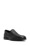 Men's Black Leather Classic Loafer | Derimod