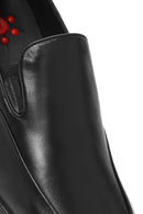 Men's Black Leather Classic Loafer | Derimod