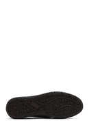 Men's Navy Blue Nubuck Leather Casual Loafer | Derimod