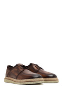 Men's Brown Lace-up Leather Casual Shoes | Derimod