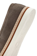 Men's Mink Suede Leather Casual Loafer | Derimod