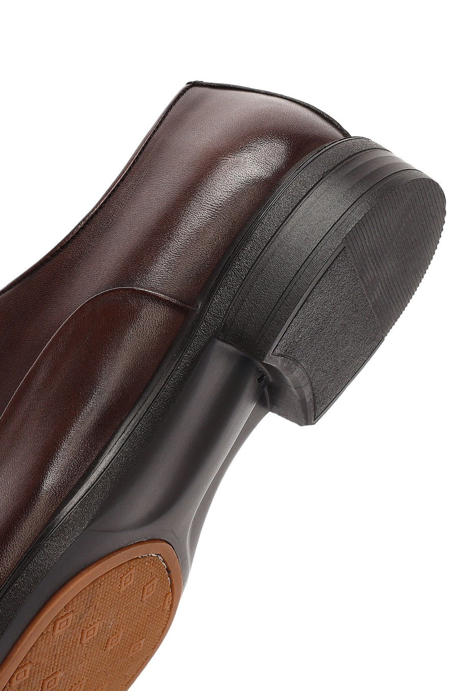 Men's Brown Laced Leather Classic Shoes