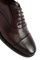 Men's Brown Laced Leather Classic Shoes | Derimod