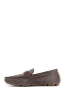 Men's Mink Suede Leather Casual Loafers | Derimod
