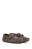 Men's Mink Suede Leather Casual Loafers | Derimod