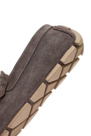 Men's Mink Suede Leather Casual Loafers | Derimod