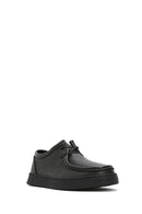 Men's Black Lace-up Leather Casual Shoes | Derimod
