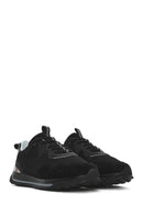 Men's Black Lace-up Leather Sneaker | Derimod