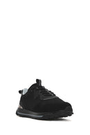 Men's Black Lace-up Leather Sneaker | Derimod