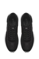 Men's Black Lace-up Leather Sneaker | Derimod