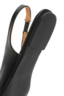 Women's Black Open Back Classic Ballerinas | Derimod