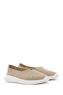 Kadın Bej Süet Espadril | Derimod
