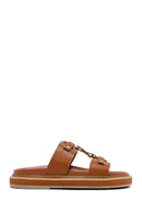 Women's Tan Accessory Slippers | Derimod