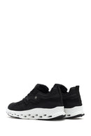Kadın Siyah Bağcıklı Kalın Tabanlı Sneaker | Derimod